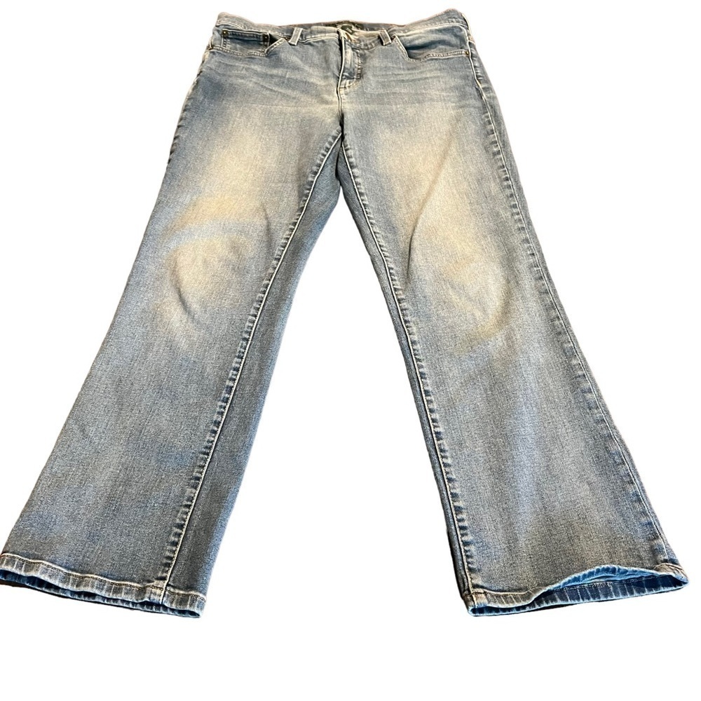 LRL Lauren Jeans Co Ralph Lauren Womenβs High Waist Straight Leg Jeans Size 12